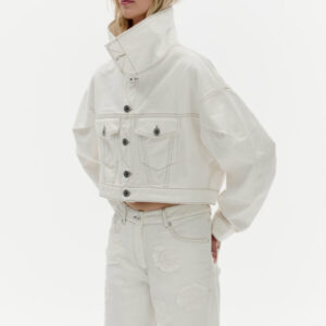 VAILLANT Klassische Jeansjacke mit Puffärmeln