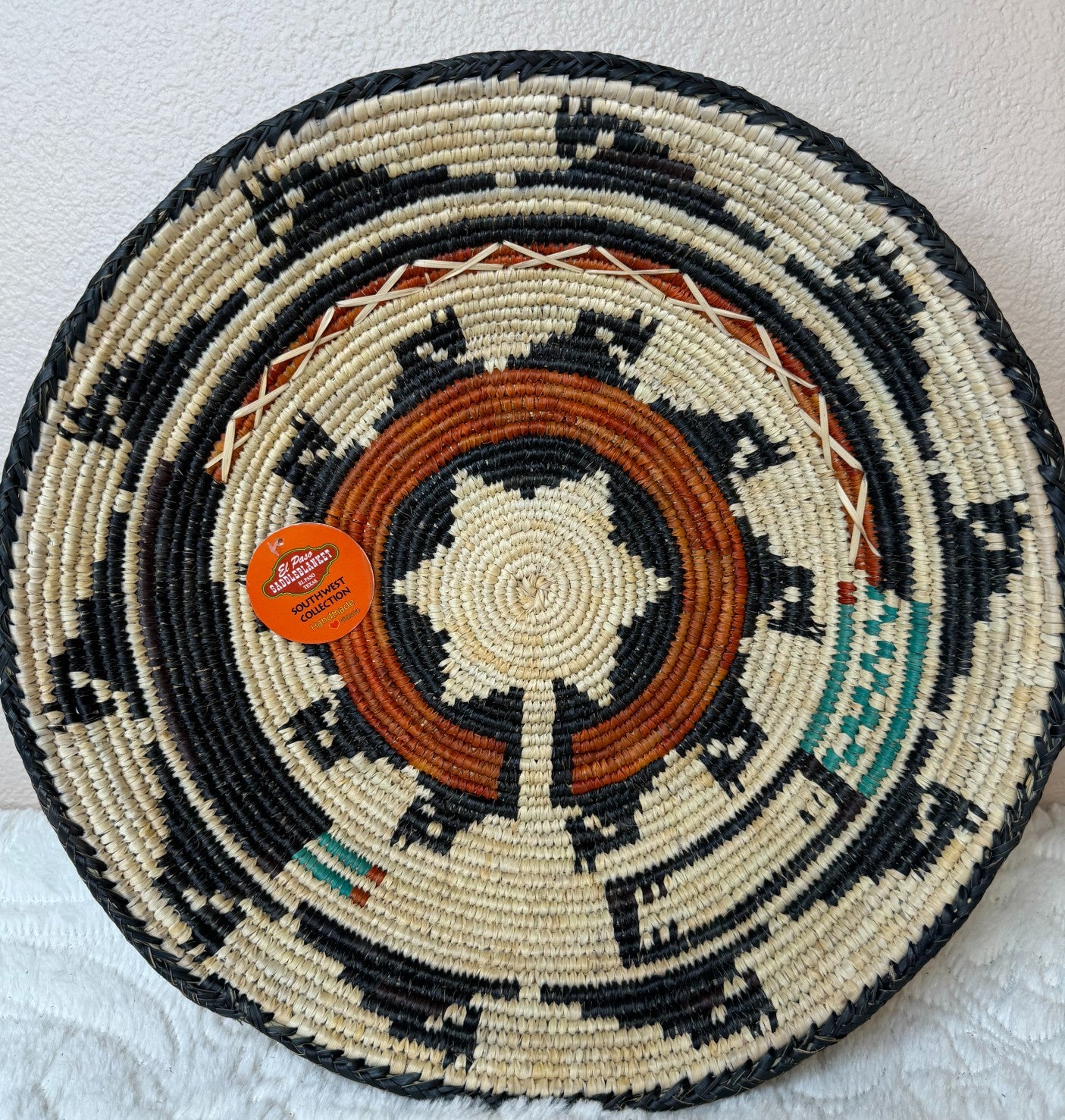 Premium-Körbe aus gewebtem Südwesten – Schwarzes Pferd