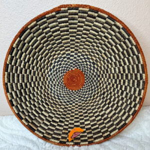 Hochwertige, gewebte Körbe im Südwest-Stil – Schwarz & Braun