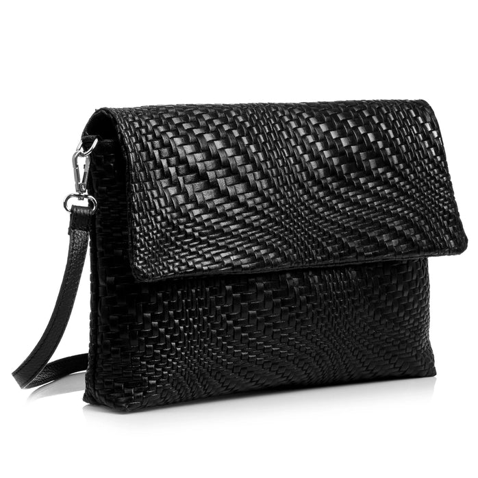 Italienische Leder-Schultertasche - Florenz