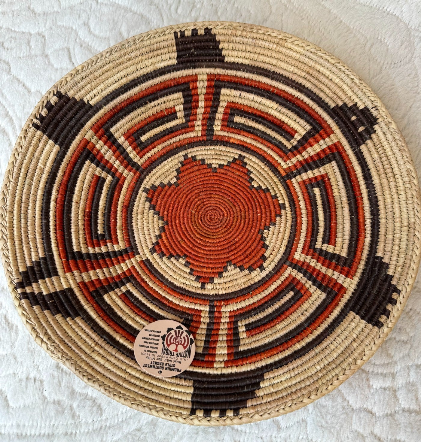 Südwestliche Premium-Webkörbe – Rotes Labyrinth