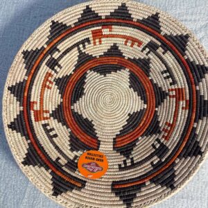 Hochwertige, gewebte Körbe im Südwest-Stil – Akzent in Orange