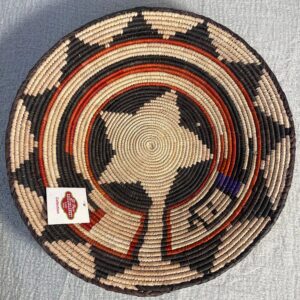 Südwestliche Premium-Webkörbe – Hellbrauner Stern