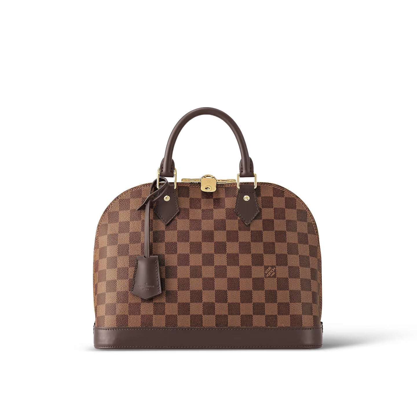 Louis Vuitton Damier Ebene beschichtetes Canvas Alma PM