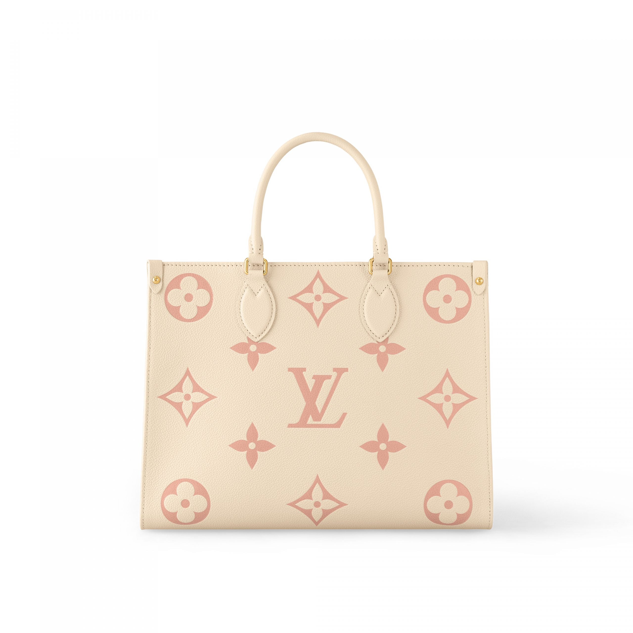 Louis Vuitton OnTheGo MM Crème Rose Trianon